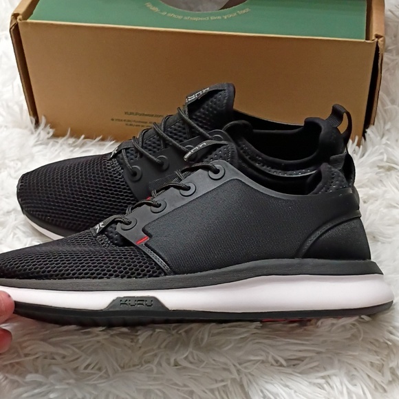 Kuru Atom Black Plantar Fascitis Orthopedic Arch Support Walking Work Shoe 8M main image 7